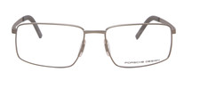 New Porsche Design Eyeglasses P8314 8314 D Matte Gold 57-17-145 w/ Case ITALY