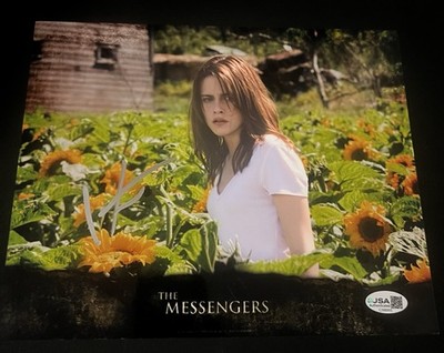 Kristen Stewart Signed 8x10 Photo Jsa The Messengers