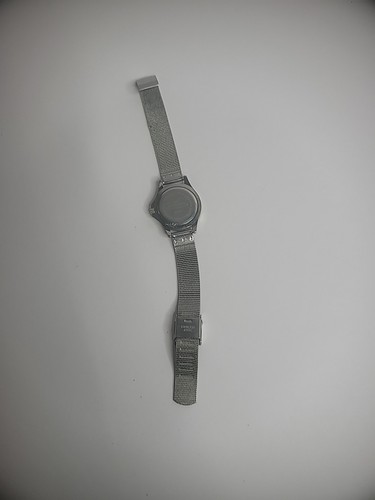 Skagen Denmark Wristwatch Watch Silver Tone Womens 63SGS Silver Mesh Band Date - Picture 8 of 10