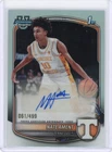 2025-26 Bowman Chrome CPA-NA Nate Ament 1st Bowman Refractor Auto /499 Tennessee