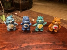 4 Vintage Keener Care Bear Figures