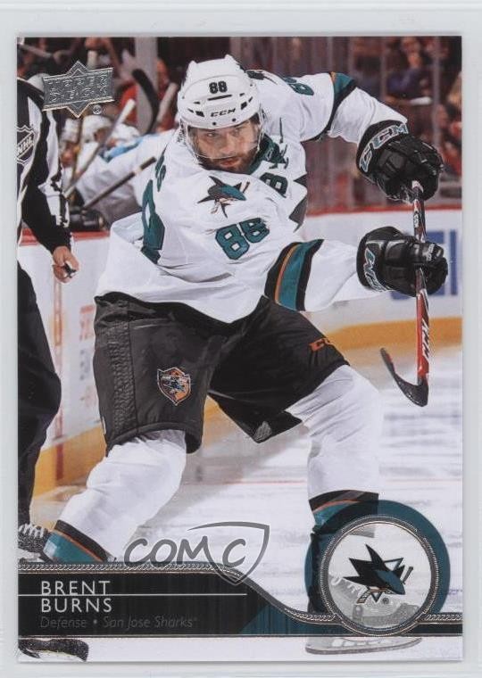 2014-15 Upper Deck Brent Burns #403 0f4