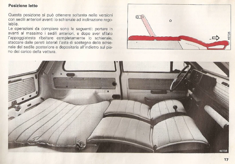 FIAT PANDA – 45 – 30 -45S-30S – 4x4 PRIMA SERIE - USO E MANUTENZIONE! - Immagine 4 di 4