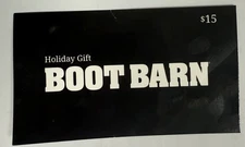 Boot Barn $15- Online Redeeming Code Expires 12/25/2025