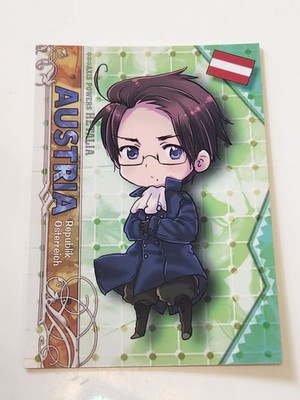 Hetalia Axis Powers APH Frontier Works 2008 1st Edition Card no 10 Austria