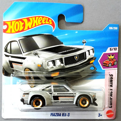 Hot Wheels Mazda RX-3 silber metallic 2026 Compact Kings 5/10 OVP