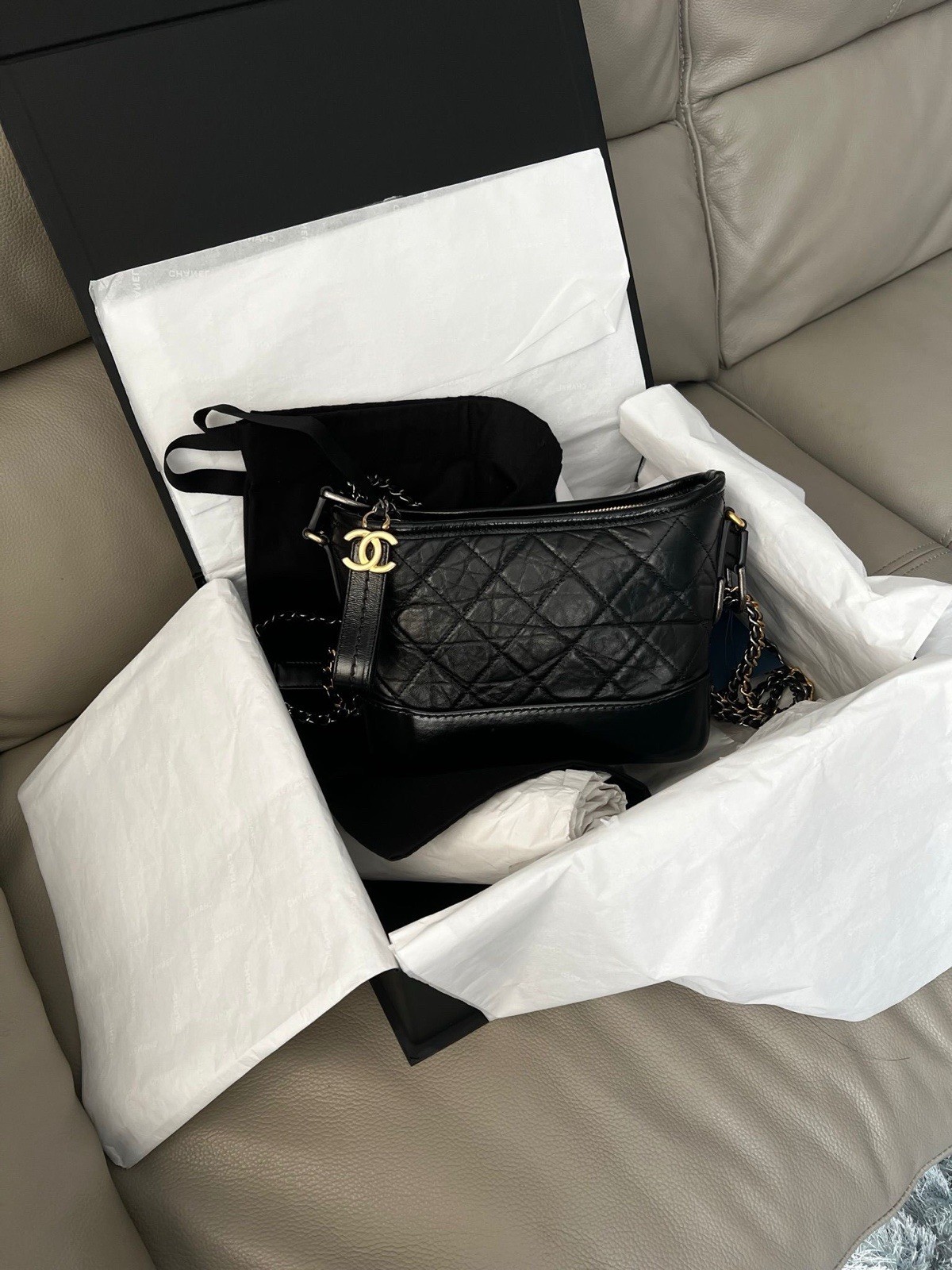 Authentic Chanel Gabrielle Bag Small