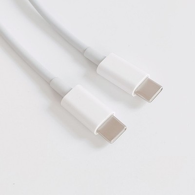 2Pcs 0.3/0.5/1m USB C to Type C Charger Cable 3A PD Quik Fast Data Charging Lead