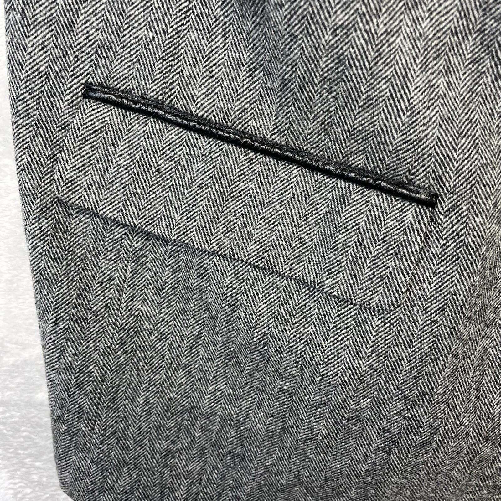 Pendleton Wool Blazer Jacket Plus 16W Gray Herrin… - image 10