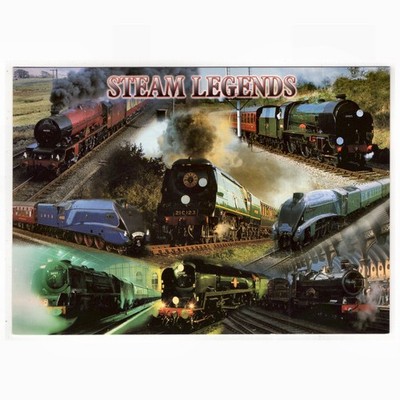 AK Eisenbahn England / Steam Legends: Princess Margret Rose, Mallard, Blackmore