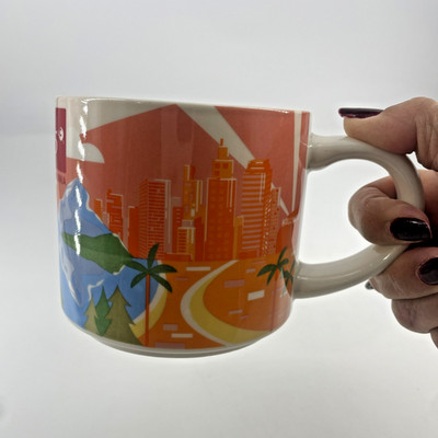 85°C Bakery Cafe California Coffee Mug 16 oz Exclusive Souvenir Limited Edition 