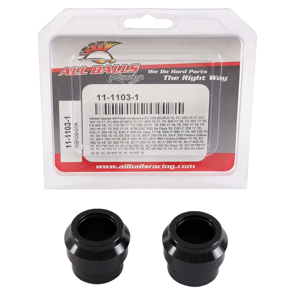 All Balls Wheel Spacer Kit 11-1103-1 For Husqvarna FC 250 FC 350 15-17 — 第 3/4 张图片