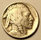 1913 5C Type 2 Buffalo Nickel