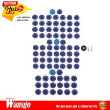 80 Pcs 2 Inch Sanding Discs 36/60/80 Grit Zirconia Grinding Discs w/ 1/4" Shank 0.22 per gallon