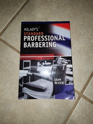 Milady's Standard Professional Barbering Exam Review Paperback