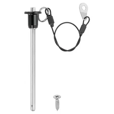 1/4"(6mm)x3.9"(100mm) 304 Stainless Steel Quick Release Pin Ball Locking Pin