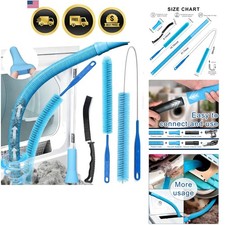 Dryer Vent Cleaner Kit, Vacuum Hose  Brush for Vacuum Hose Attachment  Prof...