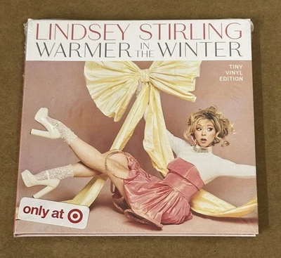 Lindsey Stirling Warmer In The Winter Target Tiny 4" Vinyl Sabrina Carpenter NIP - Image 1 of 4