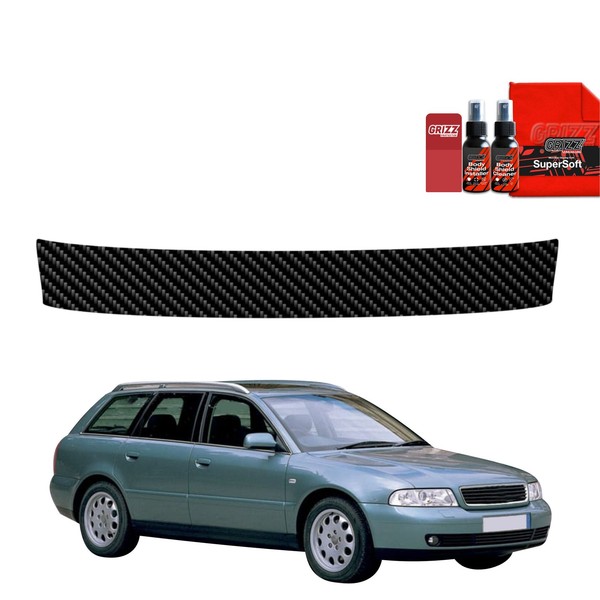 Grizzglass Bodyshield Carbon-Ladekantenschutzfolie FüR Audi A4 B5 Avant (1994-20-image