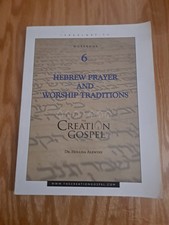 Workbook 6 Creation Gospel Hebrew Prayer And Worship Traditions