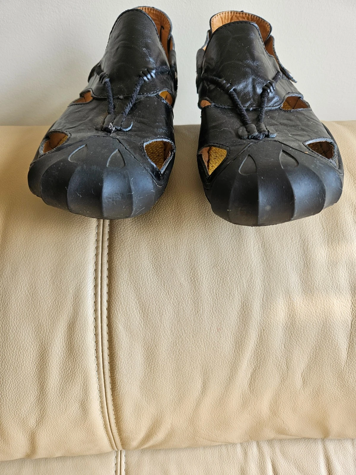 Fashion Breathing Feet Adult Unisex Open Rubber Tip Sandals US Men's Size 11