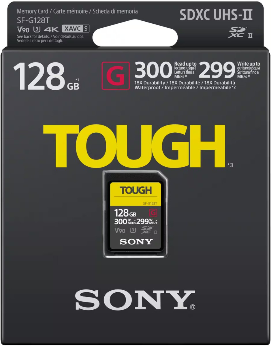 SONY 128GB TOUGH SDXC UHS-Iカード Sony - SFG128T/T1 128GB SDXC UHS-II TOUGH G Series Memory Card | eBay
