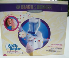 Black & Decker IC200 Arctic Twister Kitchen Soft Serve Cone ICE CREAM NEW IOB