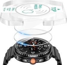 2PCS Tempered Glass Screen Protector for Select Smartwatches 1.57 Inch 1.73