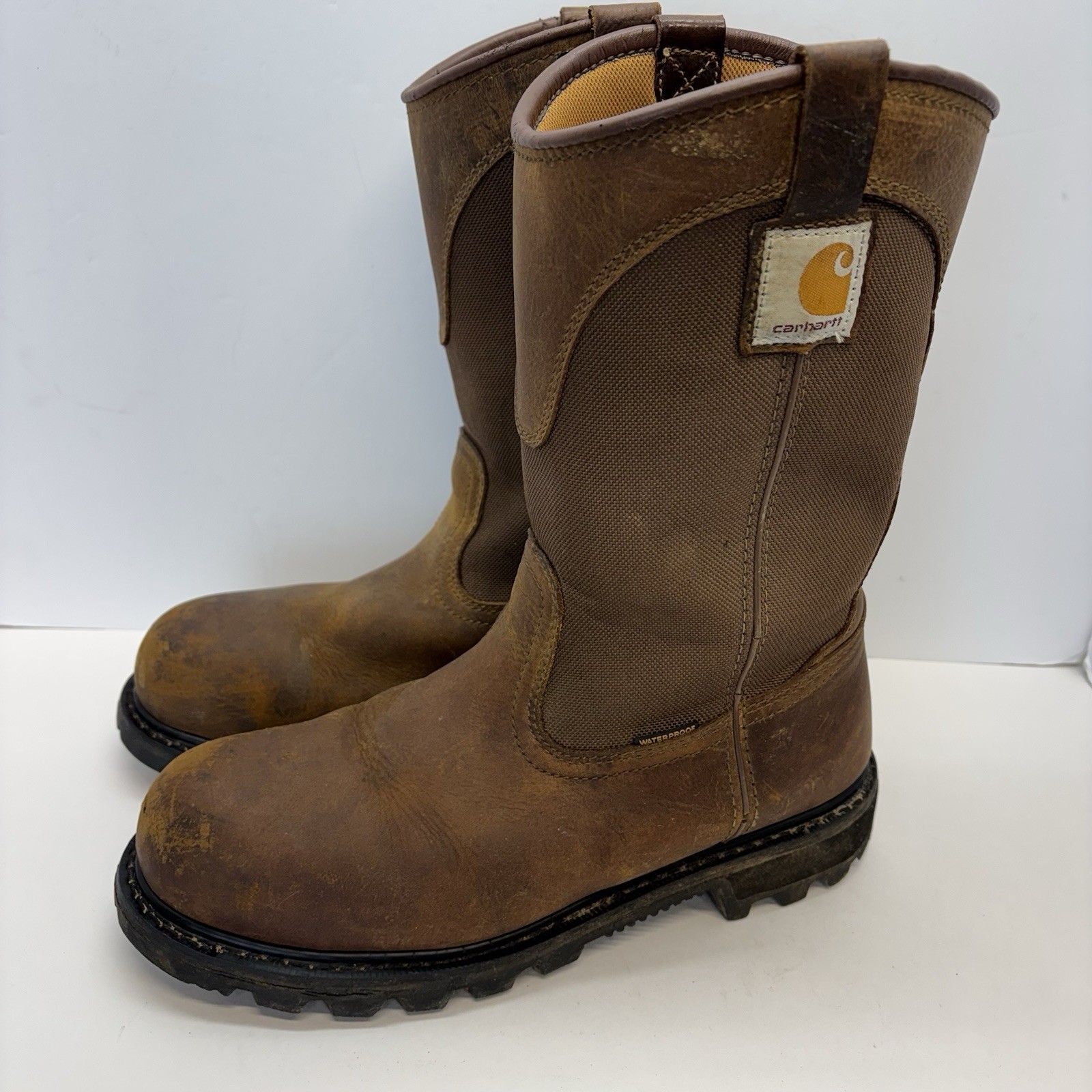 Carhartt Men's Ironwood Waterproof 11" Wellington Boot Size 10 M Steel Toe thumbnail 5