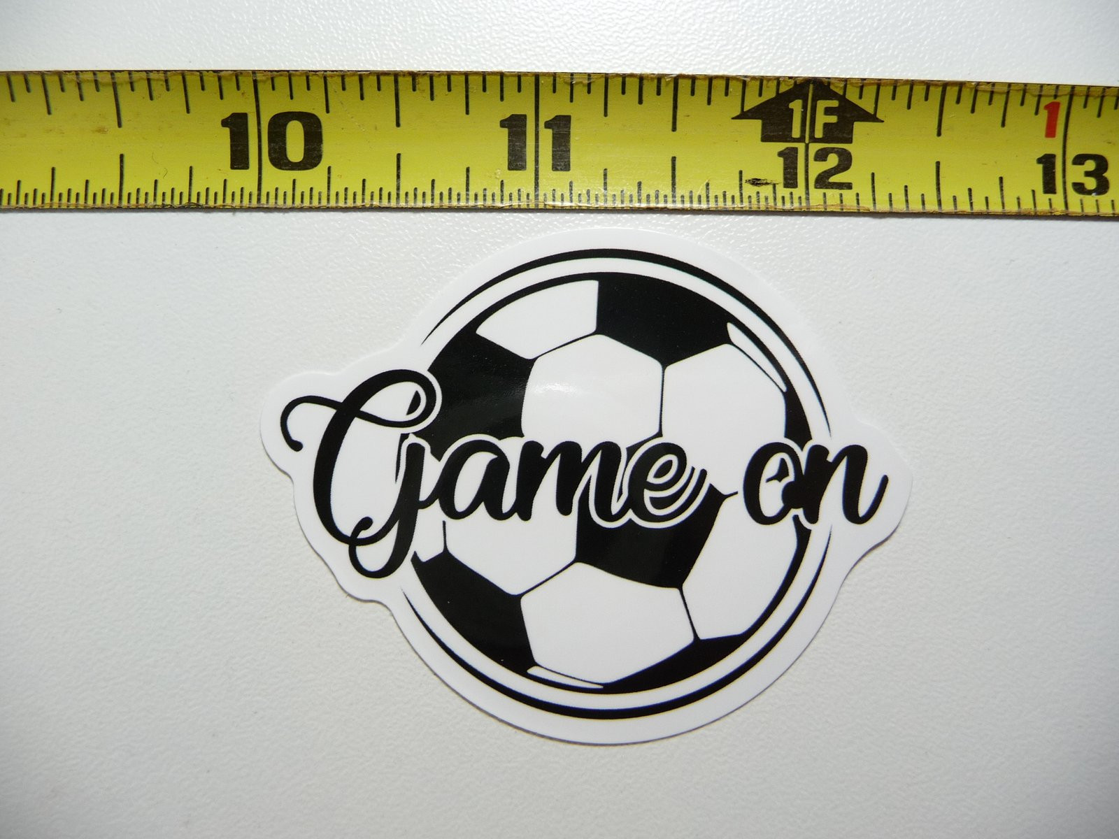 Vibrant Soccer Game Decal Sticker for School Teams and Sports Matches