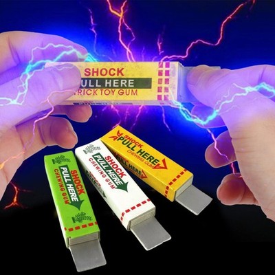 Shocking Gum - Shocking Electric Shock Neuheit Bubble Gum Prank Trick Pops