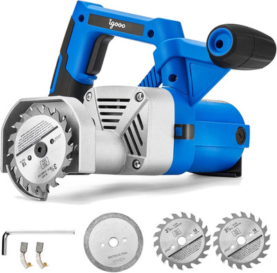 Toe Kick Saw EKS85, 3-3/8 in. Blades, 2 Alloy Blade for Woods, Tiles and Stones