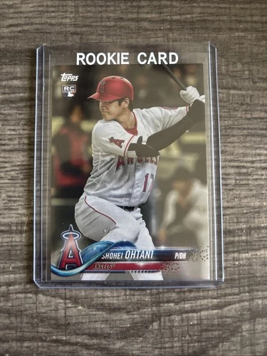 2018 Topps Angels Team Baseball #A-17 Shohei Ohtani Rookie Card RC