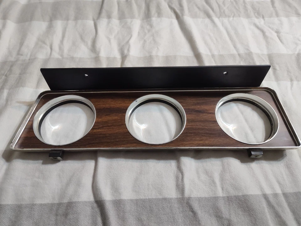 Oldsmobile Cutlass Supreme 1970 1971 1972 calibre 442 bisel madera GM tablero pieza Foto 2 de 4