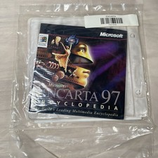 Encarta 97 Encyclopedia Windows 95 SEALED with Certificate Of Authenticity