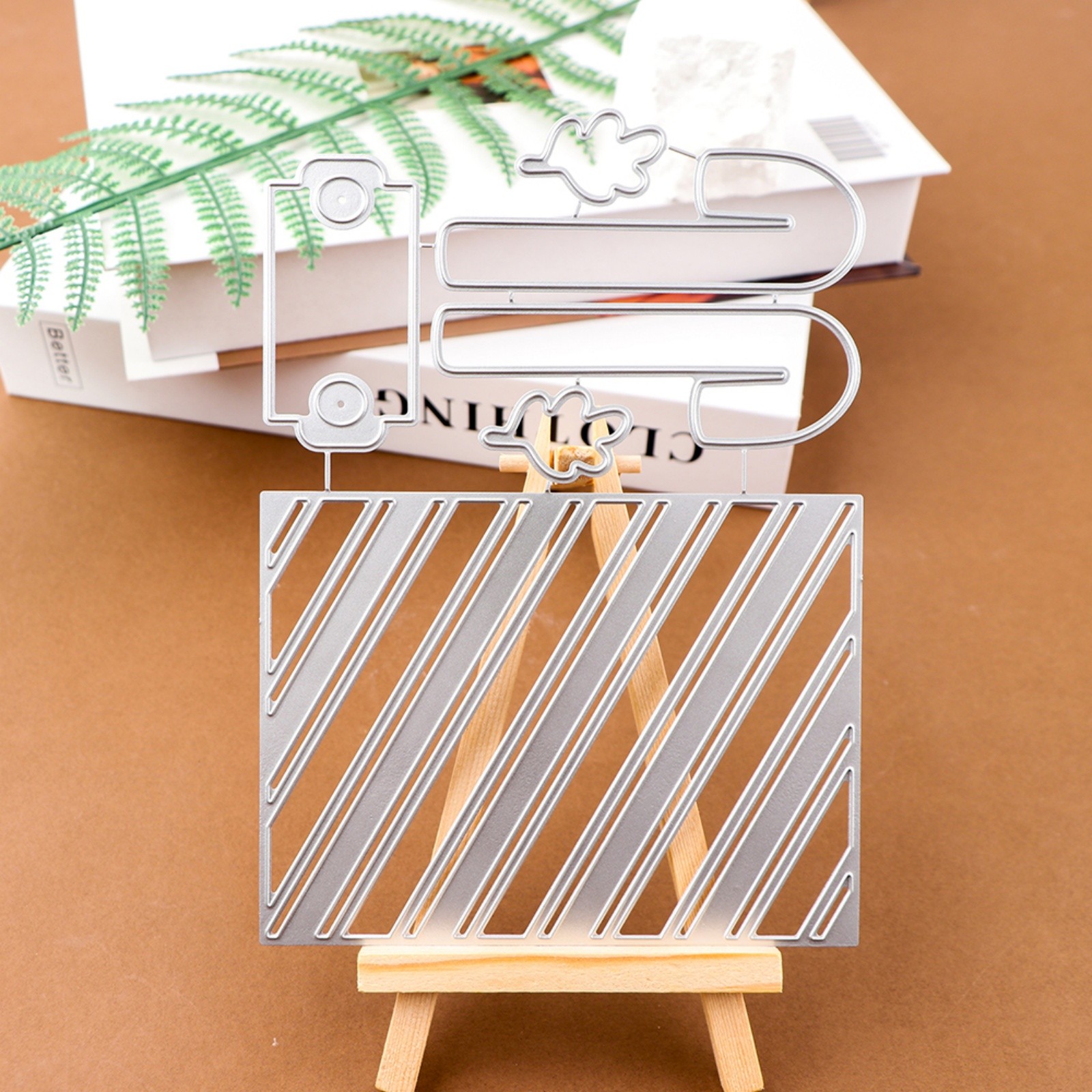 Sweet Candy Cane Stamp and Cutting Dies for Diy Scrapbooking Decoration Craft