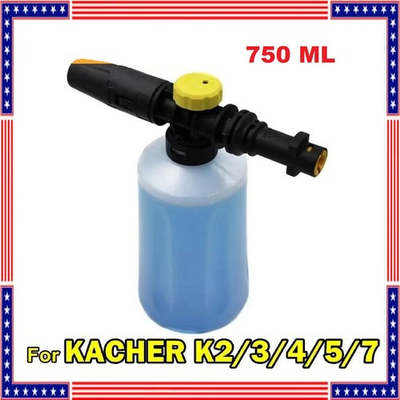 #ad Car Cleaning Wash Pressure Washer Snow Foam Lance Cannon Sprayer Gun Soap Bottle $11.79