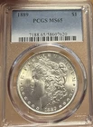 1889 PCGS MS65 Morgan Silver Dollar
