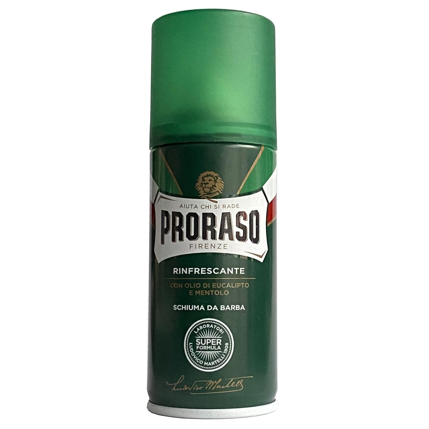 Proraso Shaving Foam Eucalyptus & Menthol 100ml Travel Size