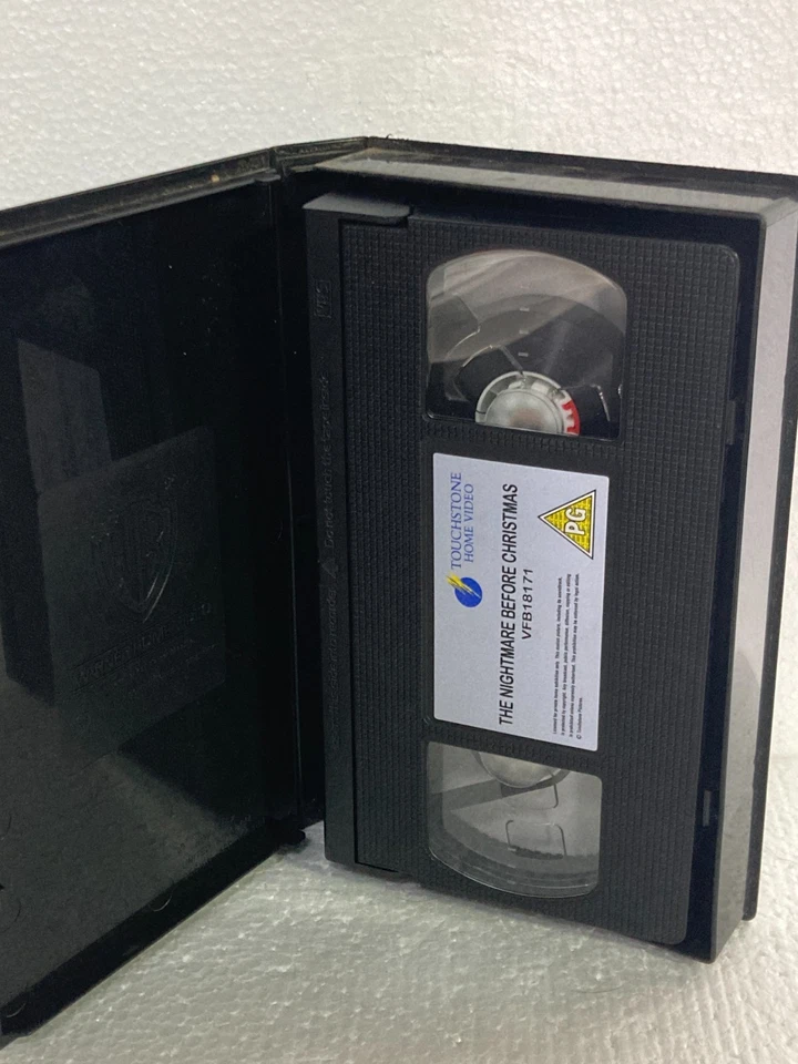 The Nightmare Before Christmas   - VHS  Tape PAL - Next Work Day Post - Image 4 of 4