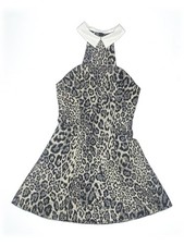 Nasty Gal Inc. Women Gray Cocktail Dress XXS