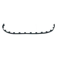FRONT BUMPER LOWER DEFLECTOR; BLACK TEXTURED FINISH; MADE OF PLASTIC