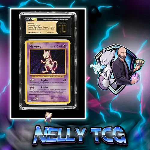 2023 Pokemon Trading Card Game Classic - Mewtwo #014/034 CGC 10 Pristine