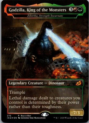 Godzilla, King of the Monsters - Zilortha, Strength Incarnate 275 Foil NM