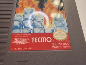 Fire n Ice Nintendo NES +Dustcover Tested Authentic CLEAN