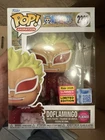 Funko Pop! One Piece Doflamingo Flocked  SDCC 2026 Exclusive Shared Sticker