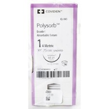 Nahtmaterial Polysorb 1  GS22 Nadel wie Vicryl  1 CT2  Covidien   Ethicon