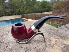 1985 Peterson Sterling Silver Unsmoked XL02 Pipe (Ireland)