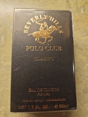 Beverly Hills Polo Club CLASSIC. Eau de Toilette men 50 ml Flacon. In Folie.NEU