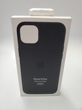 Genuine Apple iPhone 14 Plus Silicone Case with MagSafe Midnight Open Box 533